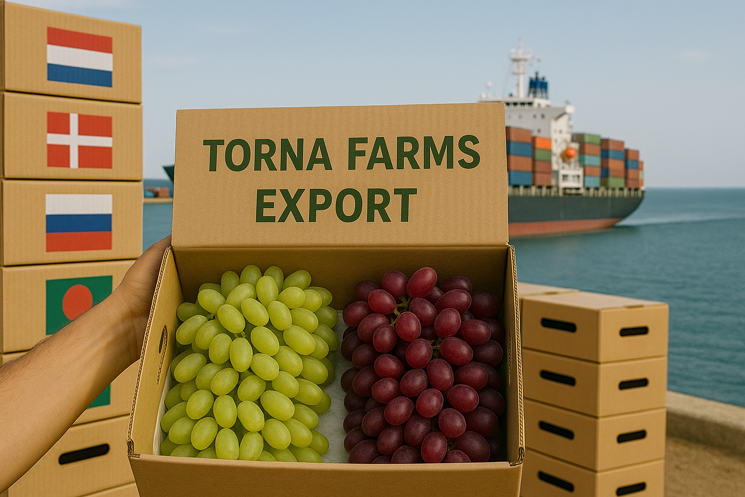 Premium Grapes at Torna Farms